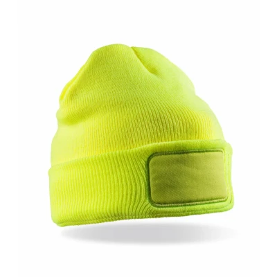 Afbeelding van Result Bedrukbare muts in gerecycled Thinsulate RC934X Fluorescent Yellow
