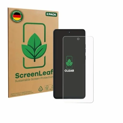 Afbeelding van ScreenLeaf Screenprotector voor Motorola Moto G86 Duurzame schermbescherming Folie Beschermfolie transparant (2 Stuks)