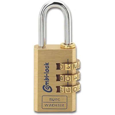 Afbeelding van Burg Wächter Combi Lock cijfercombinatiehangslot 30 mm