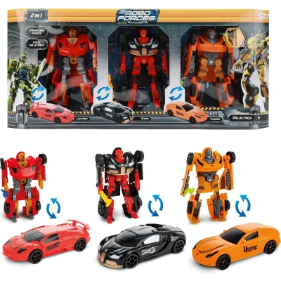 Afbeelding van Roboforces Transformeer Auto Robot, 3st.