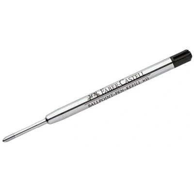Afbeelding van Faber Castell 148747 balpen navulling XB, doos met 10 stuks, zwart