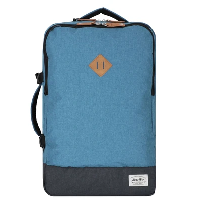 Afbeelding van CABIN pro retro polyester reistas rugzak L blauw
