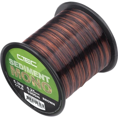 Afbeelding van C Tec Sediment Mono Brown 1000m Maat : 0.30mm 7.6 kilo