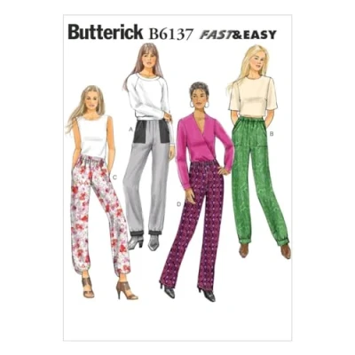 Afbeelding van Butterick Knippatroon, breien, meerkleurig, A5 (6 8 10 12 14)