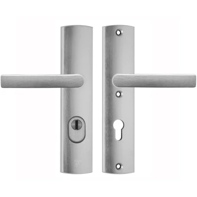 Afbeelding van AXA vh beslag Curve kruk SKG3 PC72 anti kerntrek