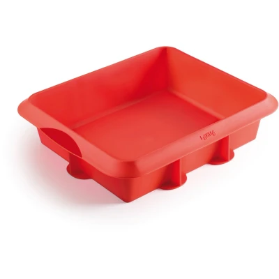 Afbeelding van Lékué lasagnevorm siliconen Rood
