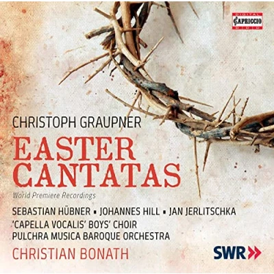 Afbeelding van Christian Bonath Pulchra Musica Baroque Orchestr Graupner: Easter Cantatas (CD)