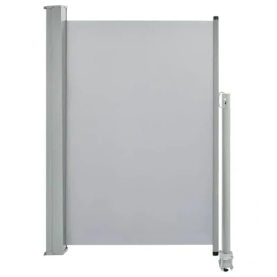 Afbeelding van vidaXL Tuinscherm uittrekbaar 120x300 cm grijs