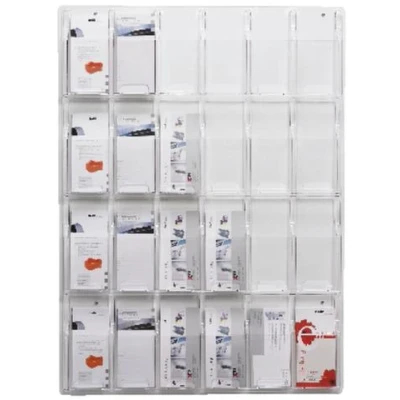 Afbeelding van Wanddisplay Clearly 24#215;1/3A4