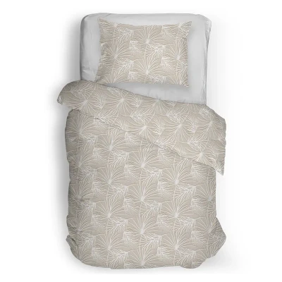 Afbeelding van Snoozing Gigi Dekbedovertrek Eenpersoons 140x200/220 cm Beige