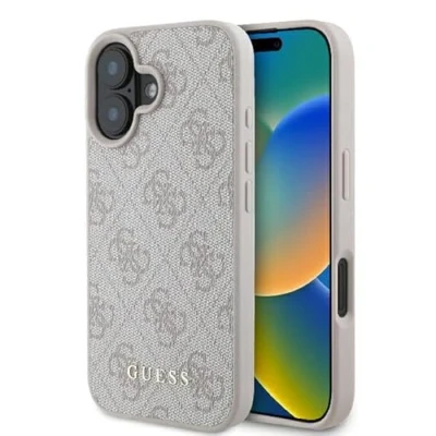 Afbeelding van CG Mobile Guess GUHCP16MG4GFPI Hoes voor iPhone 16 Plus 6,7 inch roze hardcase 4G Classic
