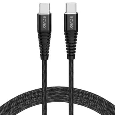 Afbeelding van Savio CL 160 USB kabel 2 m 2.0 C Zwart