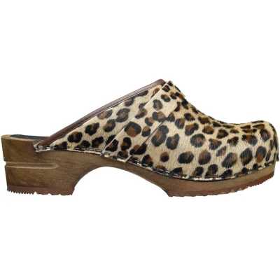 Afbeelding van Sanita Klompen Caroline leopard Maat 37 Hippe Studio