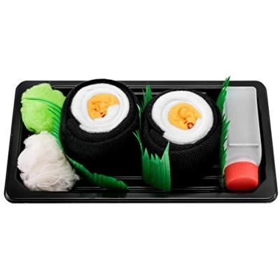 Afbeelding van Rainbow Socks Man Vrouw Sushi Box Oshinko Maki 1 Paar Maat EU 41 46