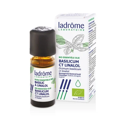 Afbeelding van Basilicum etherische olie Ladrome bio 10 ml