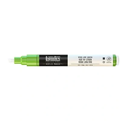 Afbeelding van Liquitex 4620740 Professional Paint Acryl Marker acrylverf, lichtecht Fijne punt 2 4mm, Vivid Lime Green