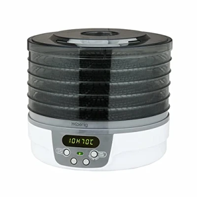 Afbeelding van H. Koenig DSY700 Voedseldroger 5 Lades Timer