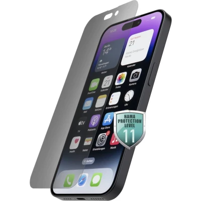 Afbeelding van Hama Glazen Displaybescherming Privacy Voor Apple Iphone 14 Pro