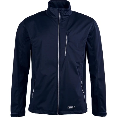 Afbeelding van Pro x Elements Outdoorjas Dario Heren Polyester Marineblauw Mt S