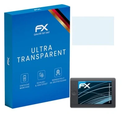 Afbeelding van atFoliX Schermbeschermer compatibel met Wacom INTUOS pro (medium) Beschermfolie, ultra helder FX Schermfolie (2X)