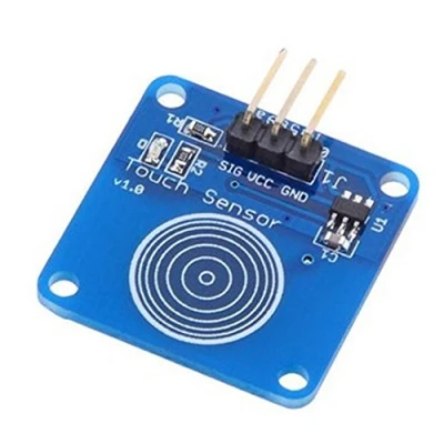 Afbeelding van HALJIA Jog type Capacitieve Digitale Touch Sensor Schakelmodule Compatibel met Arduino UNO DUE MEGA