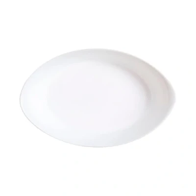 Afbeelding van Luminarc Ovale schaal wit Smart Cuisine Carine 250C Ovenschaal van innovatief glas licht en extra robuust eenvoudige reiniging gemaakt in Frankrijk afmetingen 21 x 13 cm
