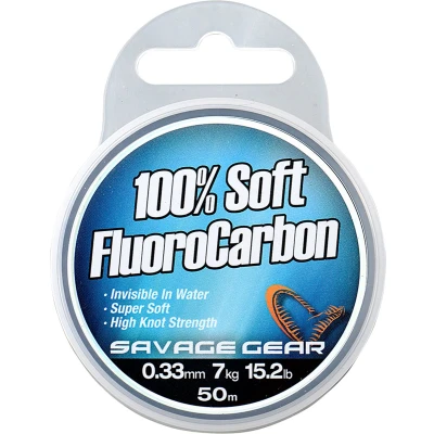 Afbeelding van Savage Gear Soft Fluorocarbon 15m 0.92mm/40.5kg Leaders