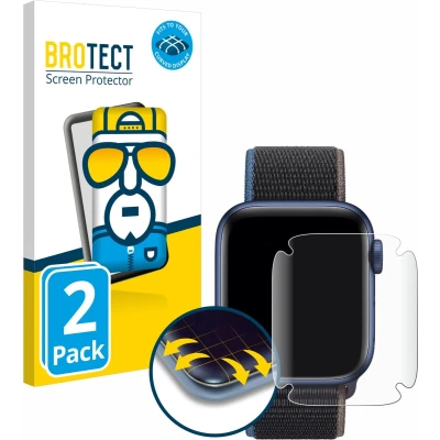 Afbeelding van BROTECT Volledig bedekkende screen protector, Smartwatch beschermfolie, Transparant