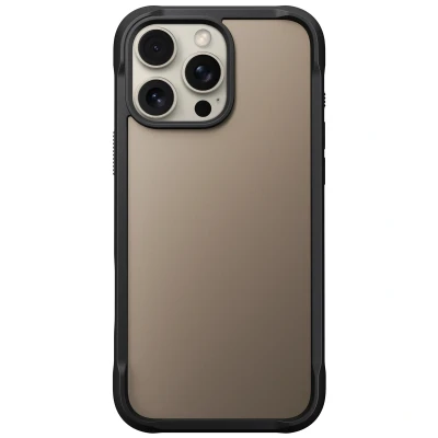 Afbeelding van Apple iPhone 16 Pro Max MagSafe Hoesje Kunststof Nomad Hardcase/Backcover Beige Telefoonhoesje Shockproof/Valbescherming
