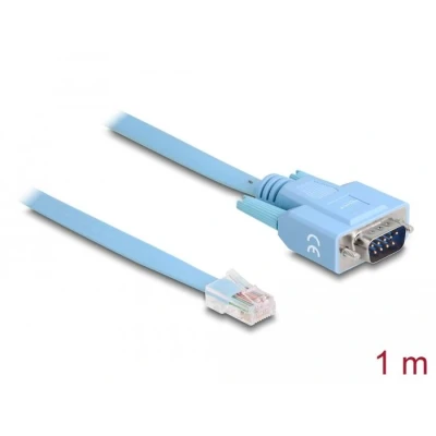 Afbeelding van Delock Adapter RS 232 DB9 Stecker zu 1 x Seriell RJ45