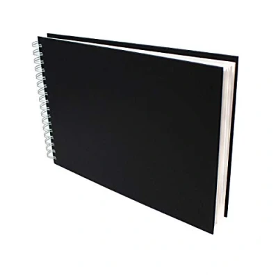 Afbeelding van Artway Studio Spiraalgebonden A4 Aquarel Schetsboek Landschap 48 Zijden / 24 Pagina&#039;s 300gsm (35% Katoen) Hardback
