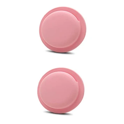 Afbeelding van CoverKingz [Set van 2 siliconen hoesjes, compatibel met AirTags 2021, klevend, Air Tag, zelfklevende hoes, kleefhouder, AirTag sticker, case, houder, roze