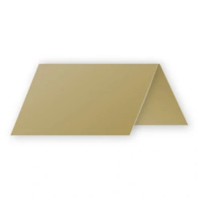 Afbeelding van Clairefontaine 75095C verpakking met 25 tafelstandaard pollen, 85x80 mm, gevouwen, goud
