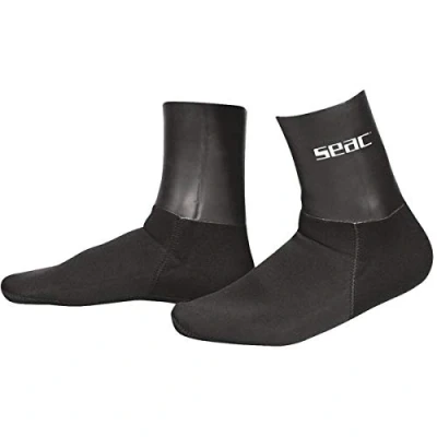 Afbeelding van SEAC Anatomic, Neopreen Sokken, Thermische Sok voor Apneu en Duiken met Scubazwemvliezen, zwart, m