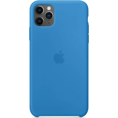 Afbeelding van Apple Siliconen Hoesje iPhone 11 Pro Max Surf Blue