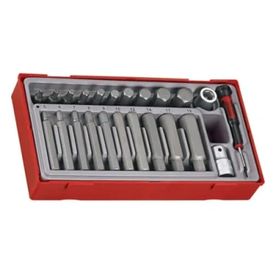 Afbeelding van TTHEX23 Bitsen Hex Tc tray 23dlg. 40 75mm 5 19mm