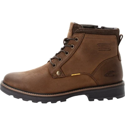 Afbeelding van camel active FLOW MIT Reissverschluss Veterboots, Heren, Maat: 46, Cafe Leer