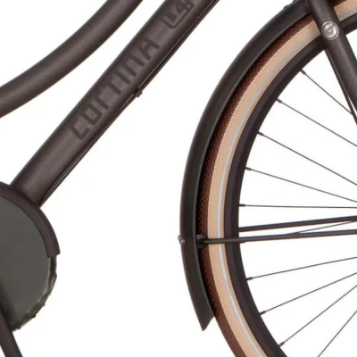 Afbeelding van Cortina Spatbord voor 28 U4 black gold matt