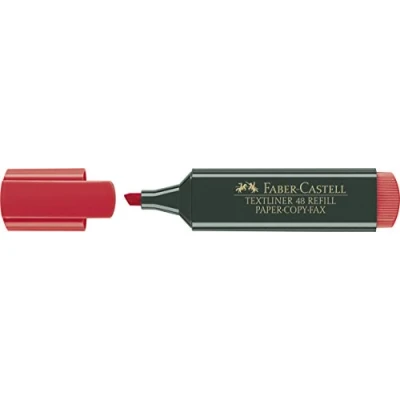 Afbeelding van Faber Castell schilderset 48 21 tekst, 10 stuks, rood