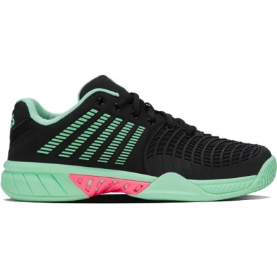Afbeelding van Kswiss Express Light 3 Clay (Black/Neonmint/Pastelpink) Schoenen Damesschoenen 39 1/2