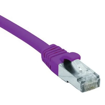 Afbeelding van Connect 10 m Full Copper RJ45 Cat. 6 F/UTP LSZH, snagless, patchkoord violet