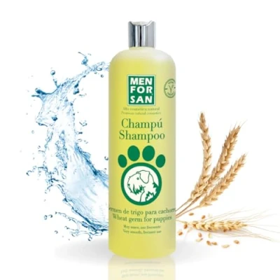 Afbeelding van Shampoo Menforsan Hond Puppy&#039;s Tarwekiemen 1 L
