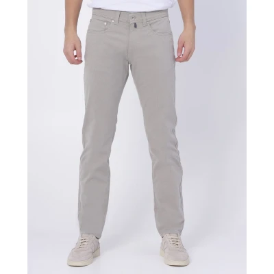 Afbeelding van Pierre Cardin LYON Tapered Broek, Heren, Maat: 34x36, Pelican