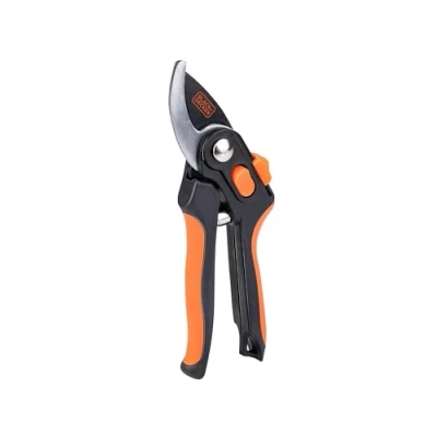 Afbeelding van Snoeischaar BLACK+DECKER (Veermechanisme, Bypass, Staal)