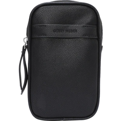 Afbeelding van GERRY WEBER Schoudertas mobiele telefoon Zeitgeist Phonecase LVZ Black Zwart