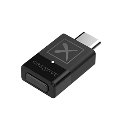 Afbeelding van Creative BT W3X Smart Bluetooth 5.3 audiozender met aptX HD, high definition 24 bit/48 kHz audio, apparaatschakelfunctie, werkt pc/Mac/gameconsoles