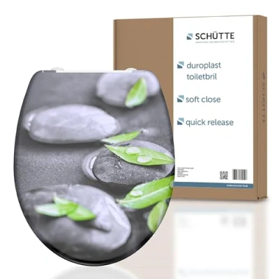 Afbeelding van Toiletbril Schutte Lupos Softclose Stone Grijs