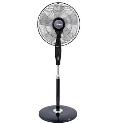Afbeelding van Ardes AR5S40PBR staande ventilator met afstandsbediening en timer, stil krachtig, 5 vleugels 40 cm, oscillerend hoogte verstelbare helling, 3 snelheden, model