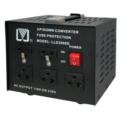 Afbeelding van 2000 W USA spanningsomvormer 230/220 V naar 110 step down / up
