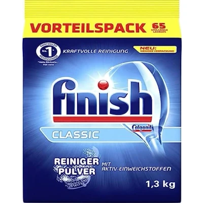 Afbeelding van Calgonit Finish Classic vaatwasmachinereiniger Machinereiniger poeder,1.3 KG